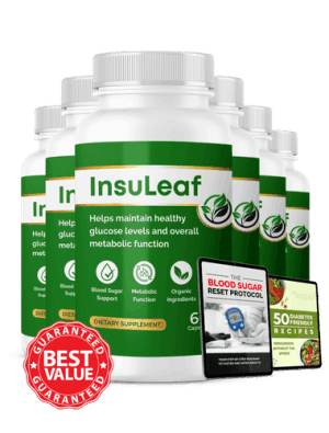 InsuLeaf 6 bottle package